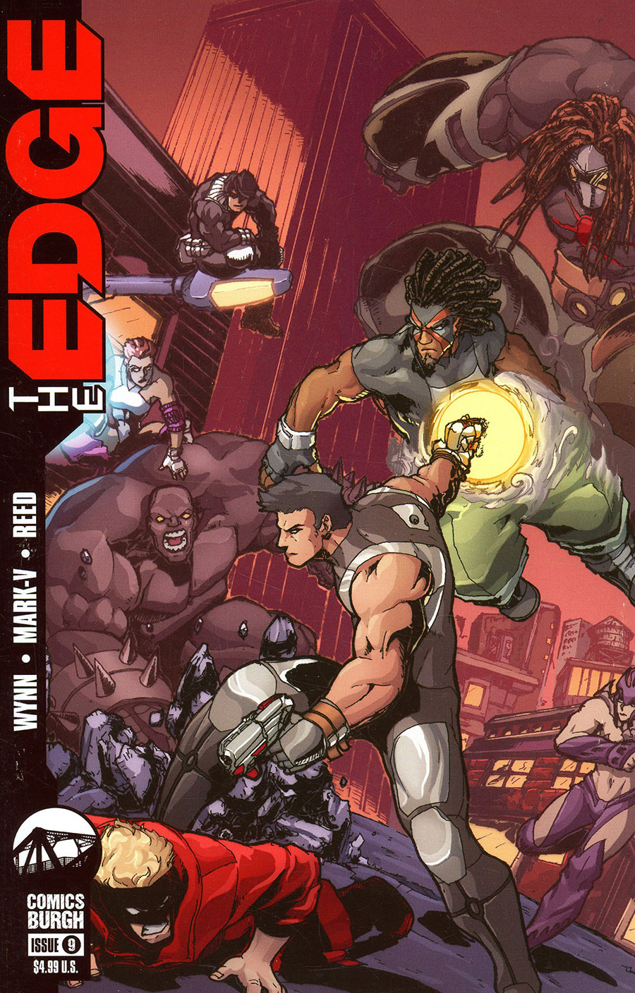 The Edge Vol 2 #9 Cover A Regular Mark Louie Vuycankiat Cover