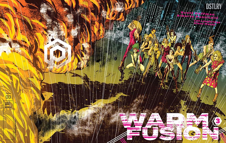 Warm Fusion #3 Cover B Variant Alberto Ponticelli Wraparound Cover