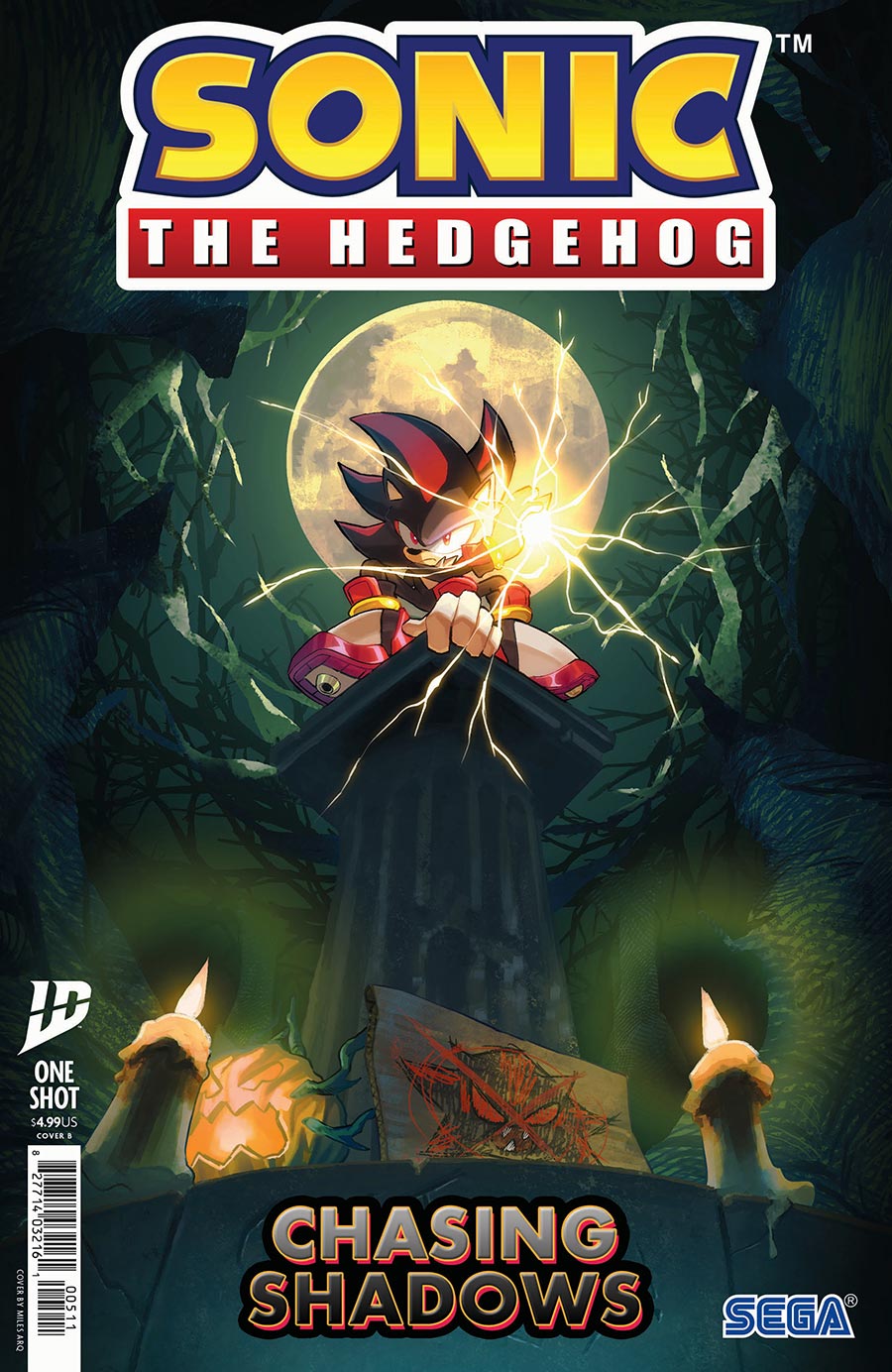 Sonic The Hedgehog Chasing Shadows #1 (One Shot) Cover B Variant Miles Arq Cover