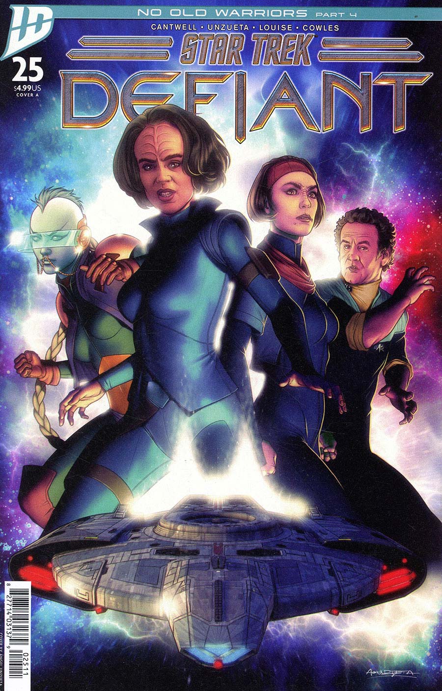 Star Trek Defiant #25 Cover A Regular Angel Unzueta Cover