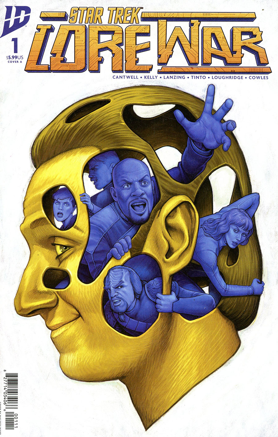 Star Trek Lore War #1 (One Shot) Cover A Regular Malachi Ward Cover (Lore War Part 1)