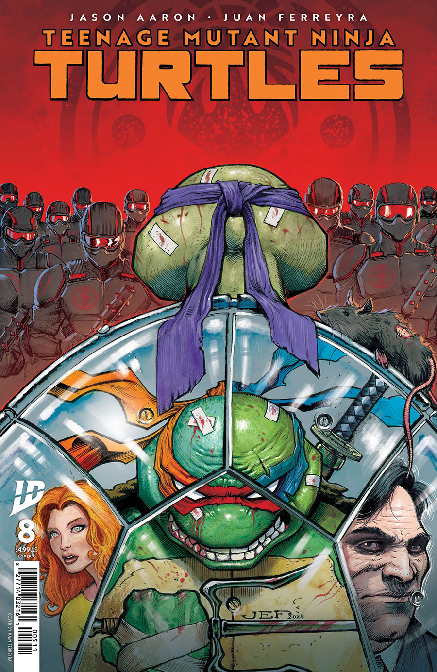 Teenage Mutant Ninja Turtles Vol 6 #8 Cover C Variant Juan Ferreyra Cover