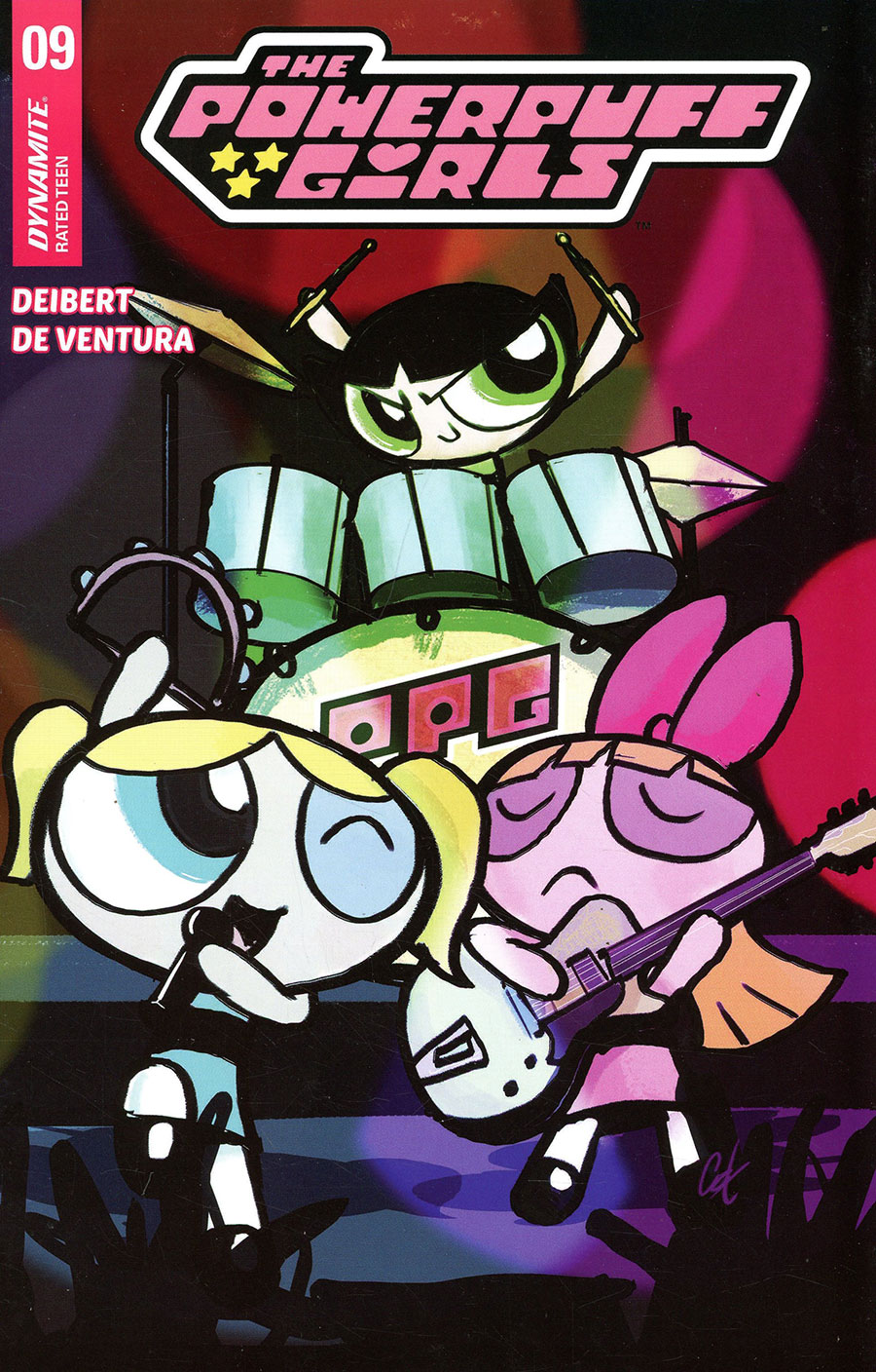 Powerpuff Girls Vol 4 #9 Cover C Variant Cat Staggs Cover
