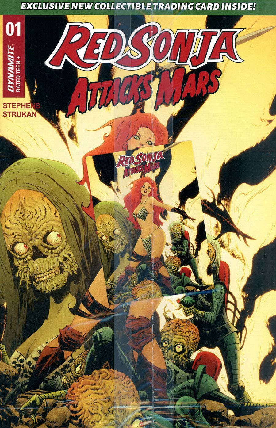 Red Sonja Attacks Mars #1 Cover B Variant Jae Lee & June Chung Cover