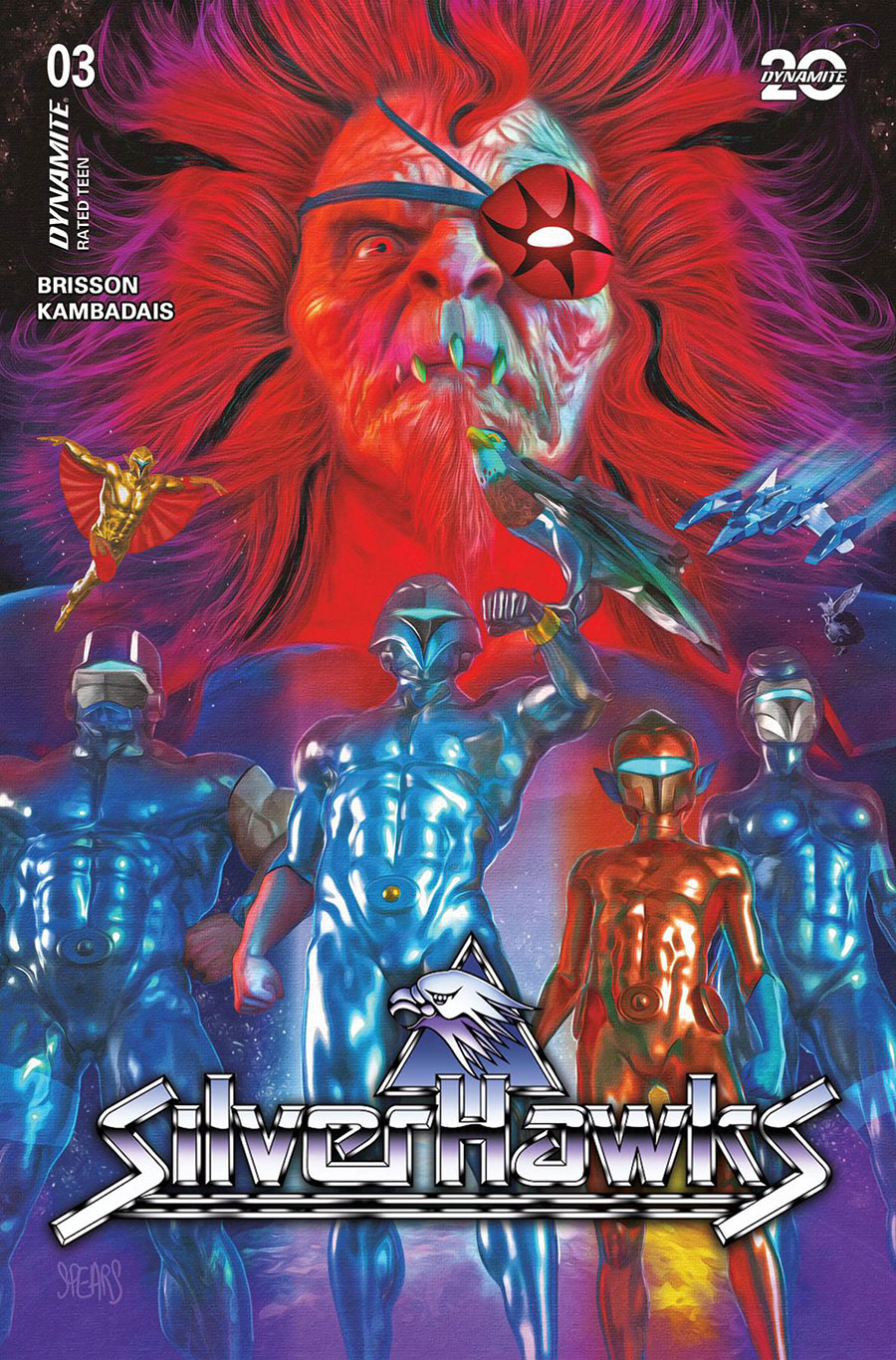 SilverHawks Vol 2 #3 Cover A Regular Mark Spears Cover