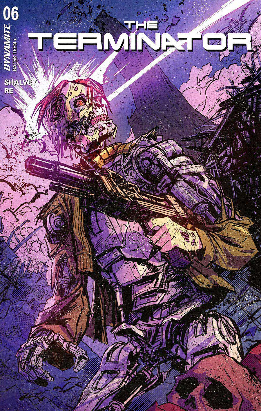 Terminator Vol 4 #6 Cover D Variant David Cousens Cover