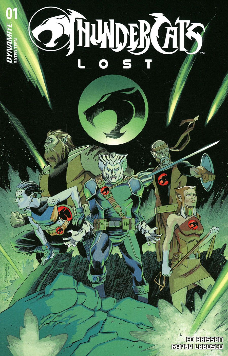 Thundercats Lost #1 Cover C Variant Declan Shalvey Cover