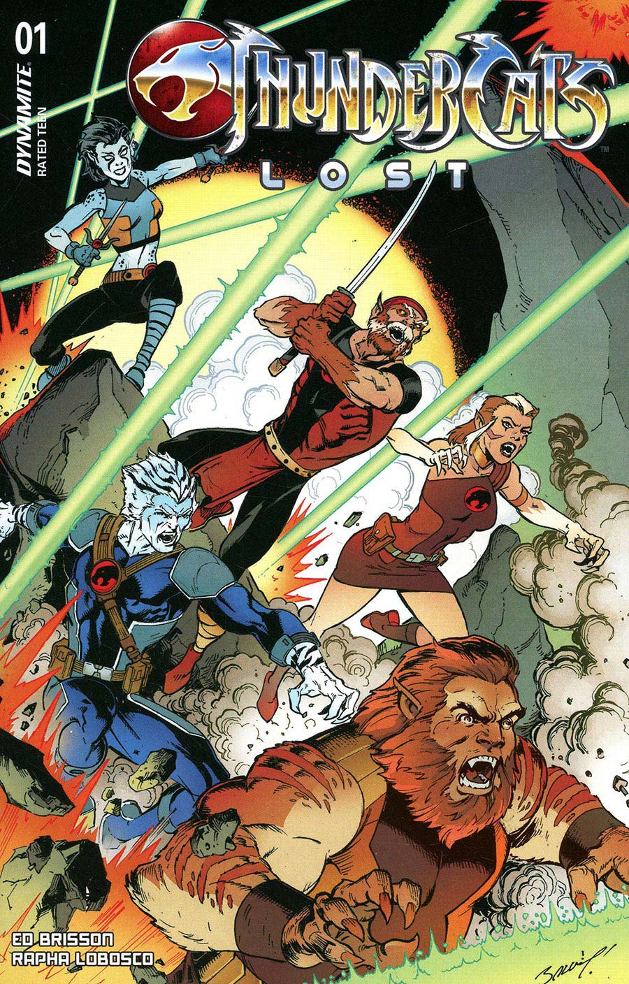 Thundercats Lost #1 Cover D Variant Mark Bagley Cover