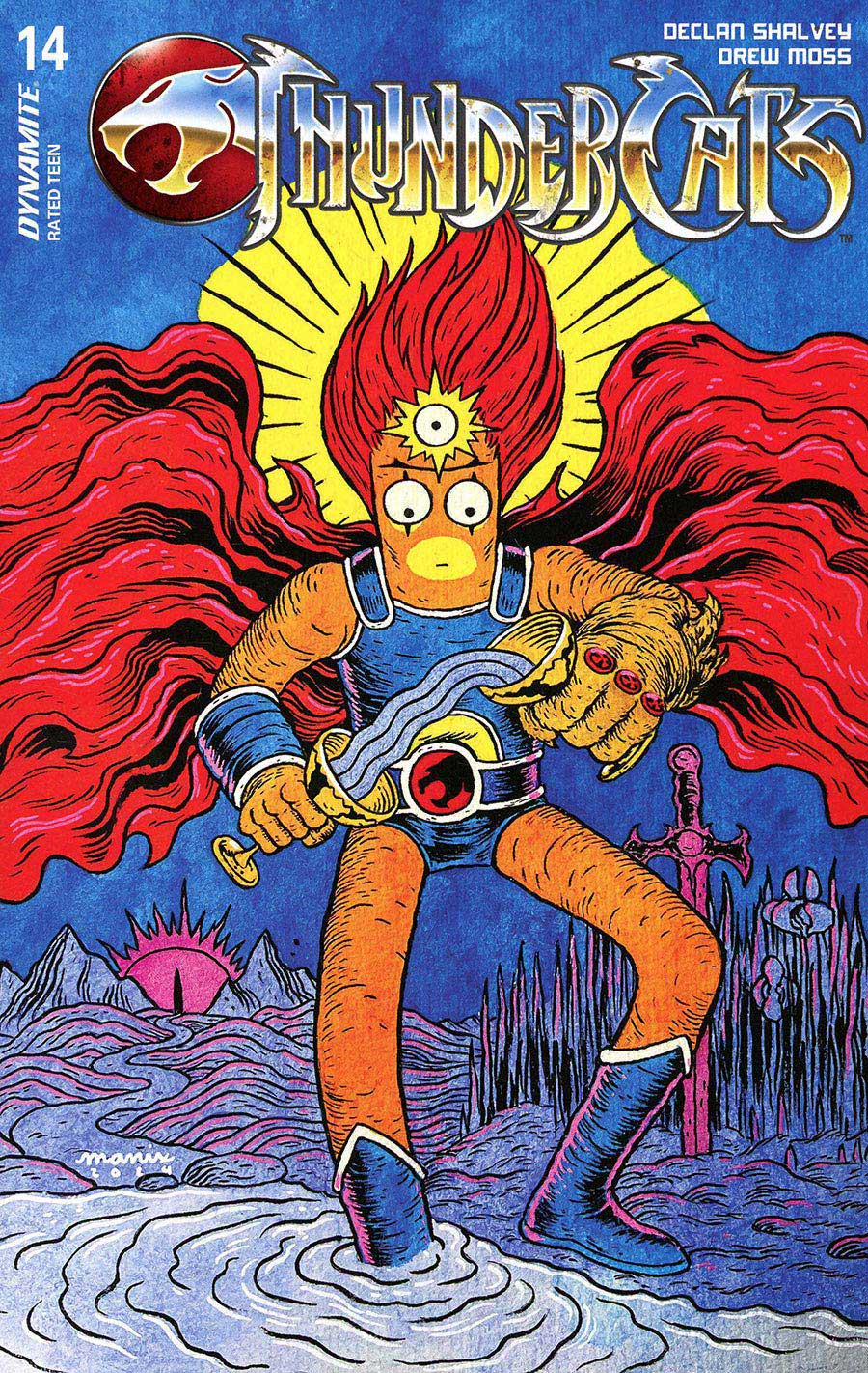 Thundercats Vol 3 #14 Cover E Variant Manix Cover