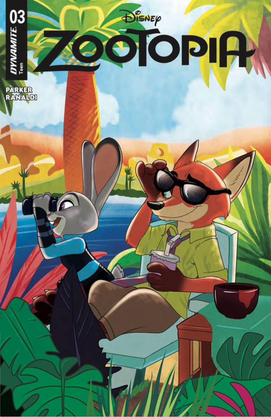 Zootopia #3 Cover A Regular Trish Forstner Cover