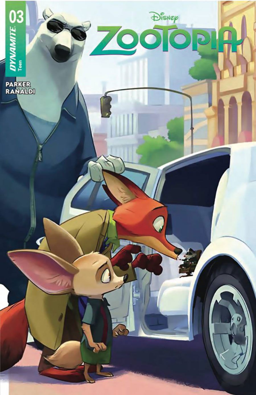 Zootopia #3 Cover D Variant Storybook Art Cover