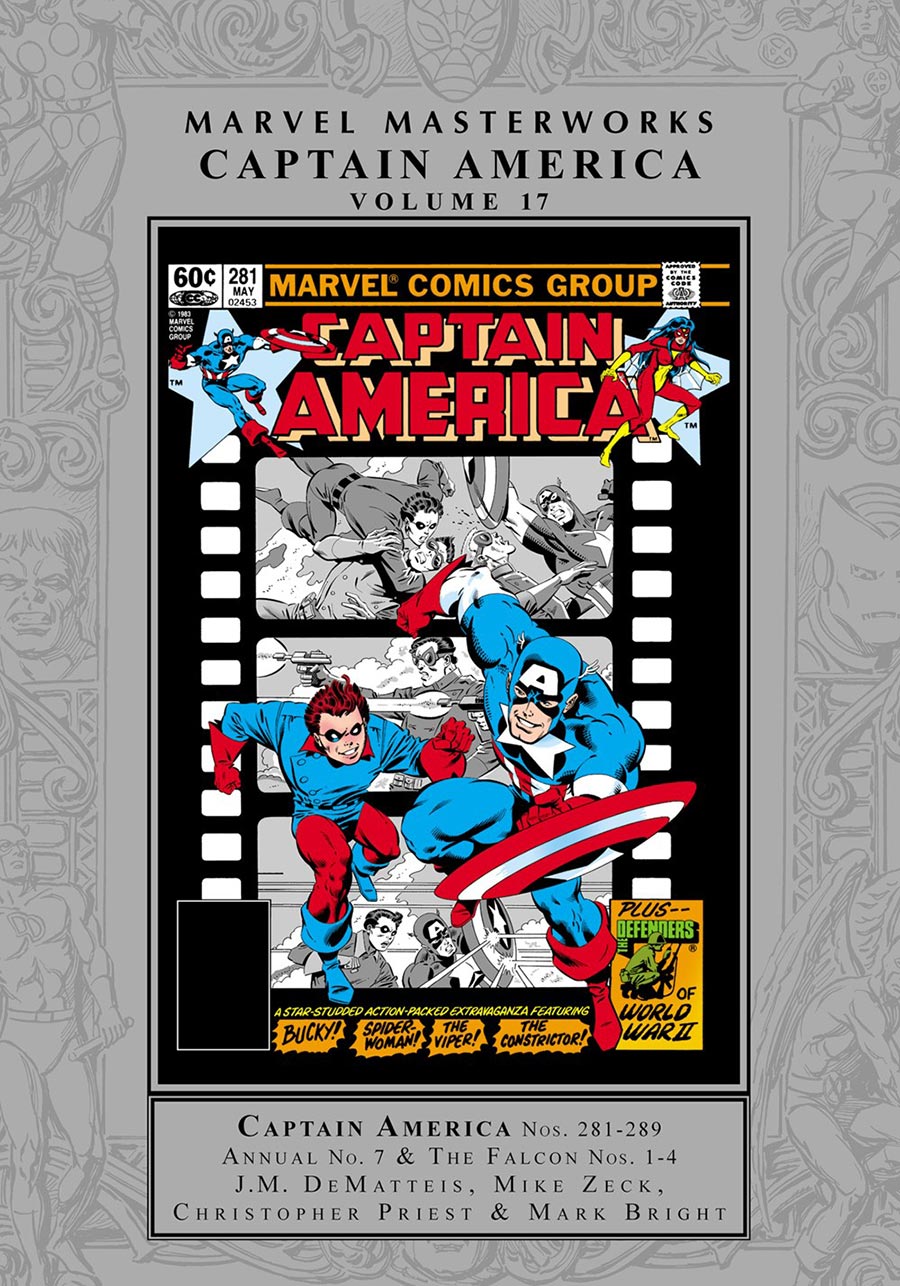 Marvel Masterworks Captain America Vol 17 HC Regular Dust Jacket