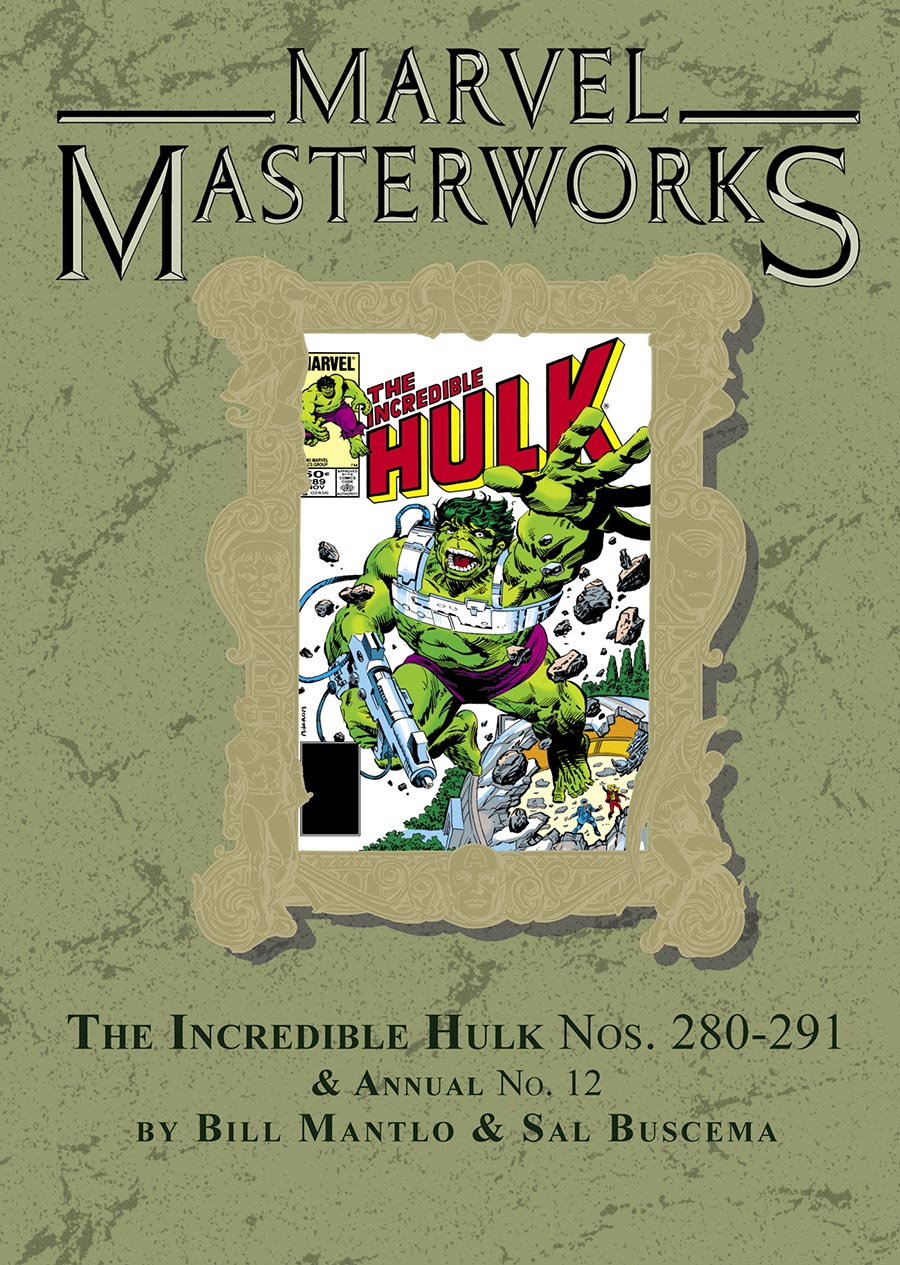 Marvel Masterworks Incredible Hulk Vol 19 HC Variant Dust Jacket