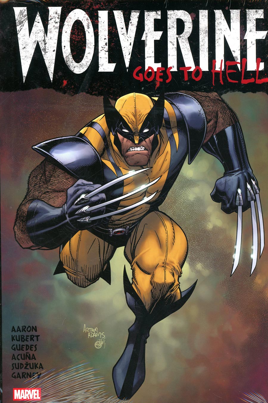 Wolverine Goes To Hell Omnibus HC Direct Market Arthur Adams Variant Cover New Printing