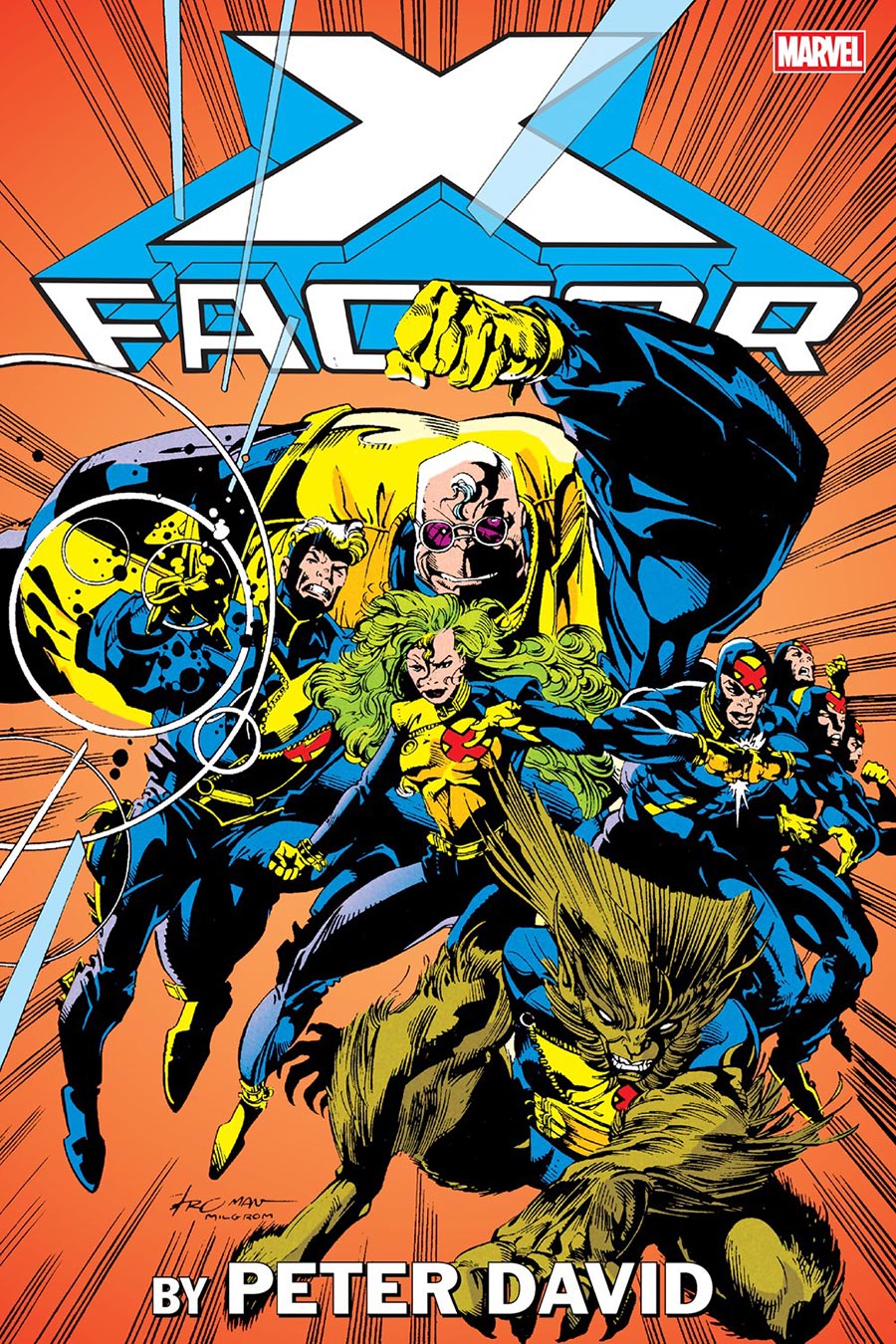 X-Factor By Peter David Omnibus Vol 1 HC Book Market Larry Stroman Cover New Printing