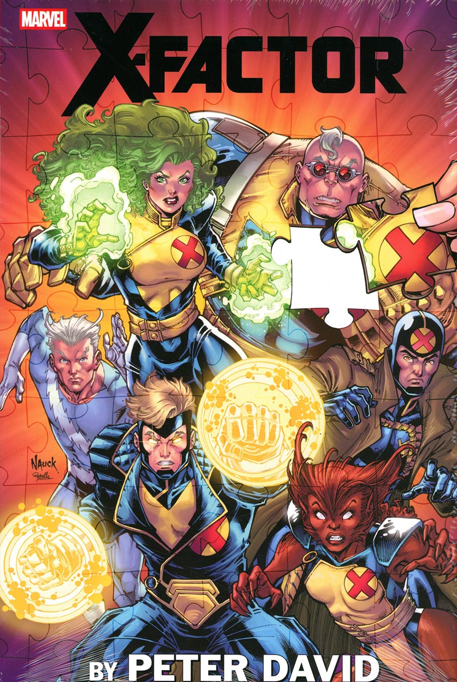 X-Factor By Peter David Omnibus Vol 4 HC Direct Market Todd Nauck Variant Cover
