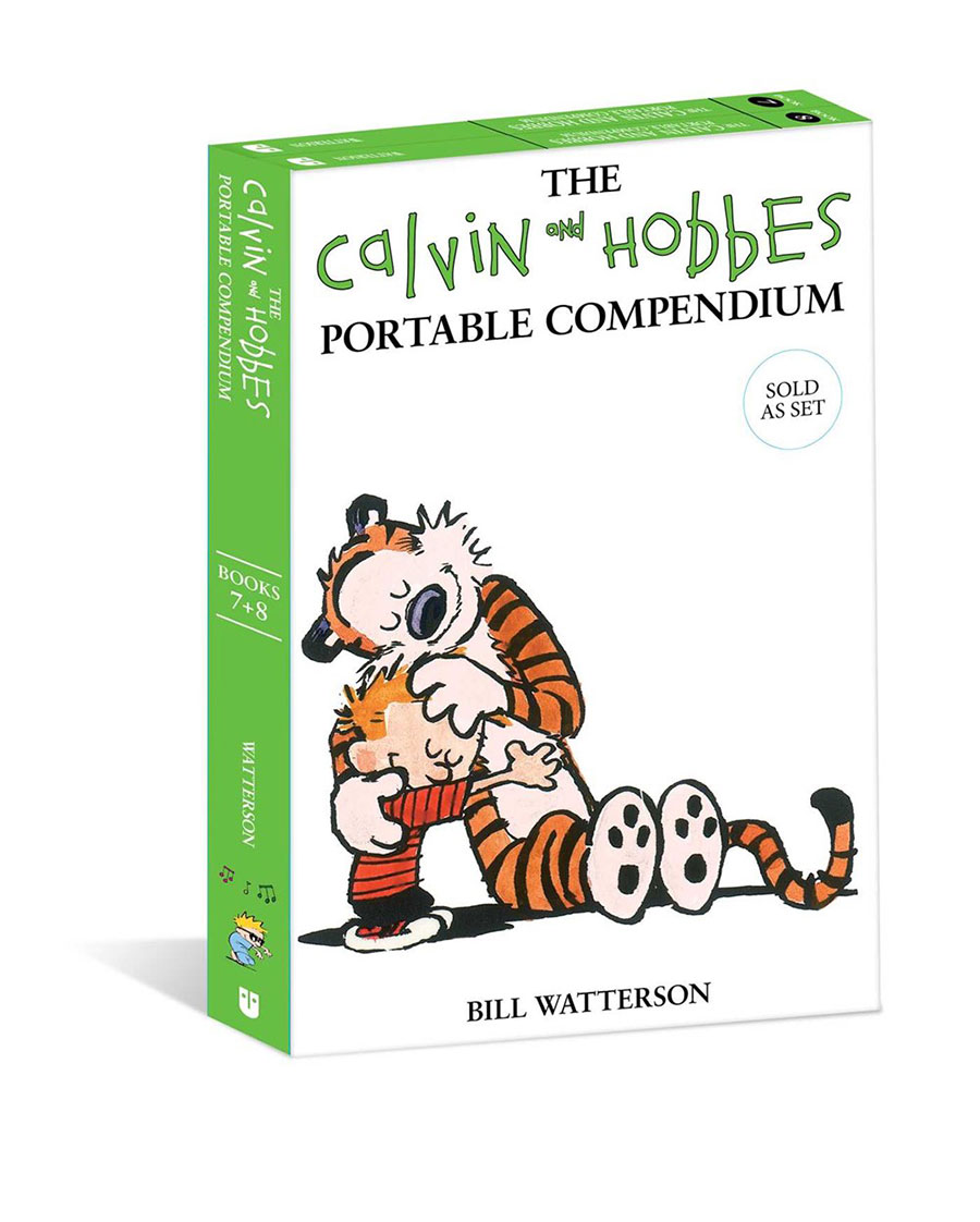 Calvin And Hobbes Portable Compendium Box Set Books 7 & 8