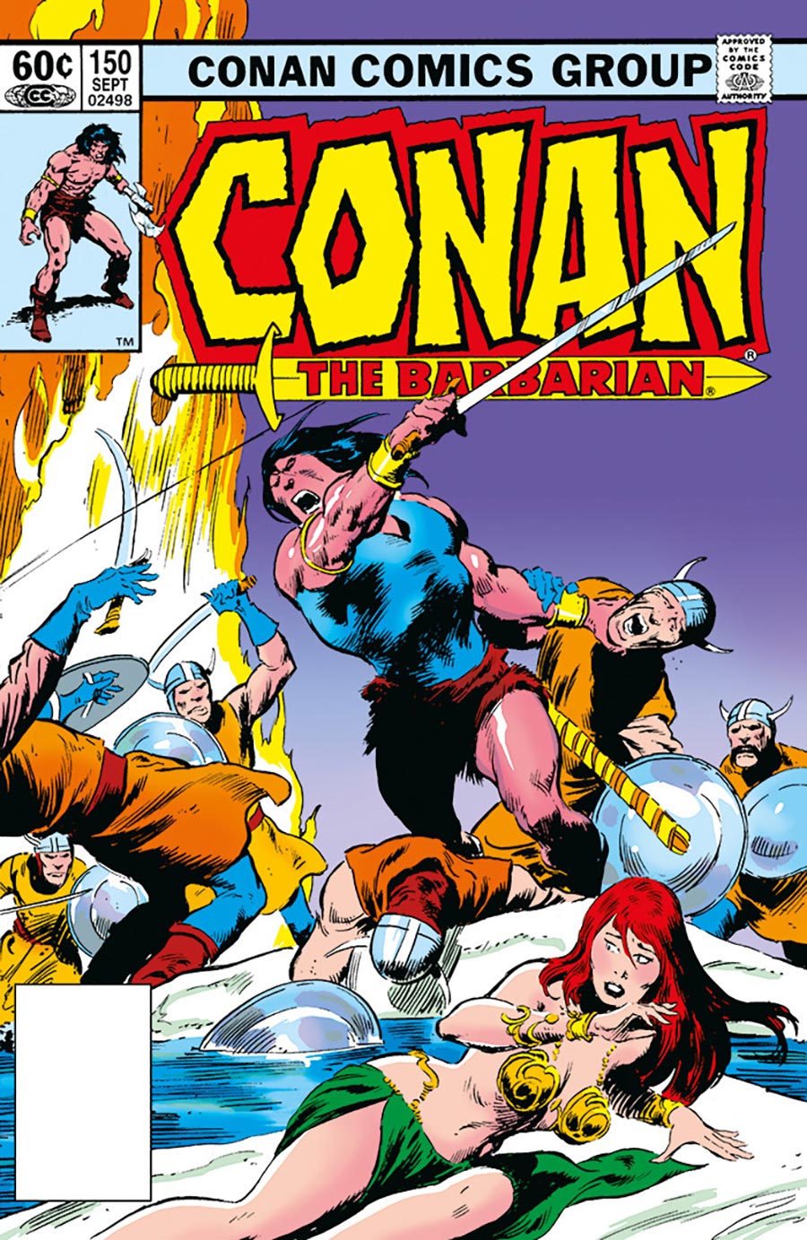 Conan The Barbarian The Original Comics Omnibus Vol 6 HC Book Market John Buscema Cover