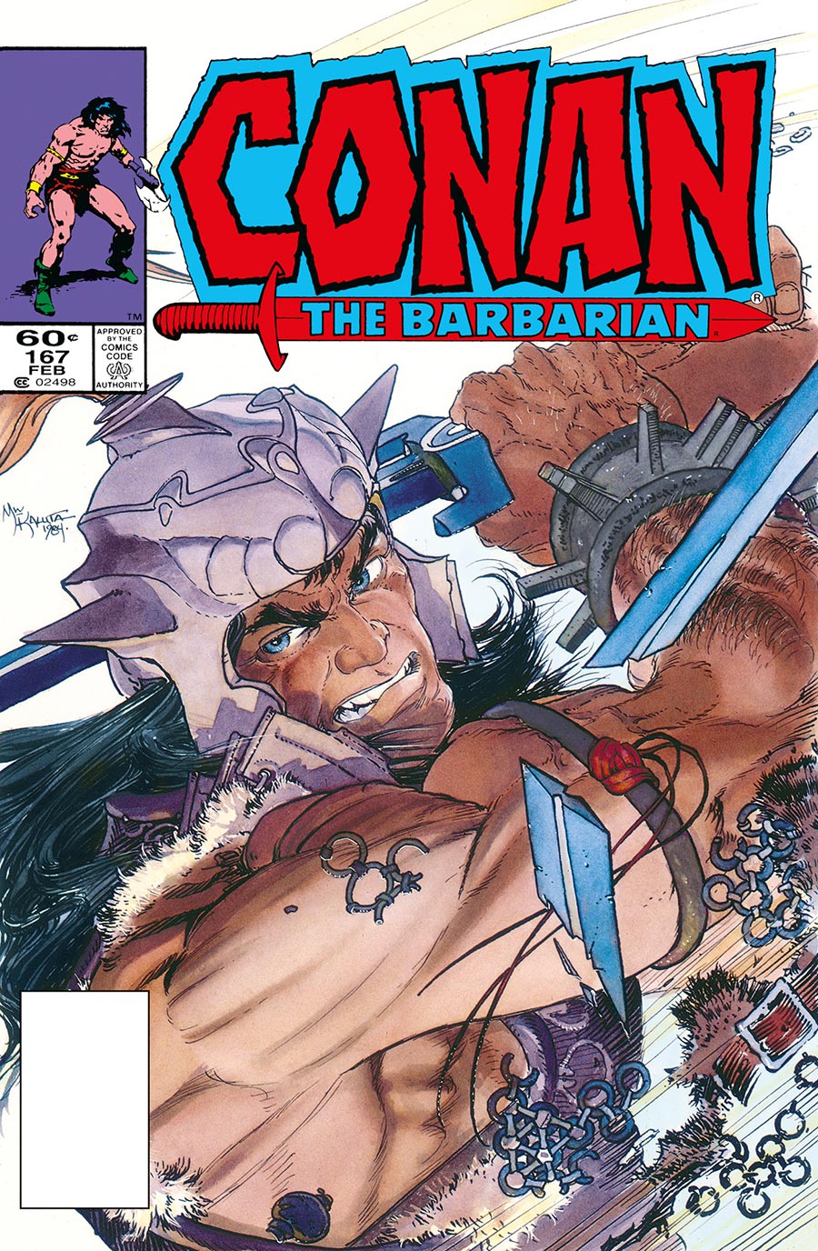 Conan The Barbarian The Original Comics Omnibus Vol 6 HC Direct Market Mike Kaluta Variant Cover - RESOLICITED