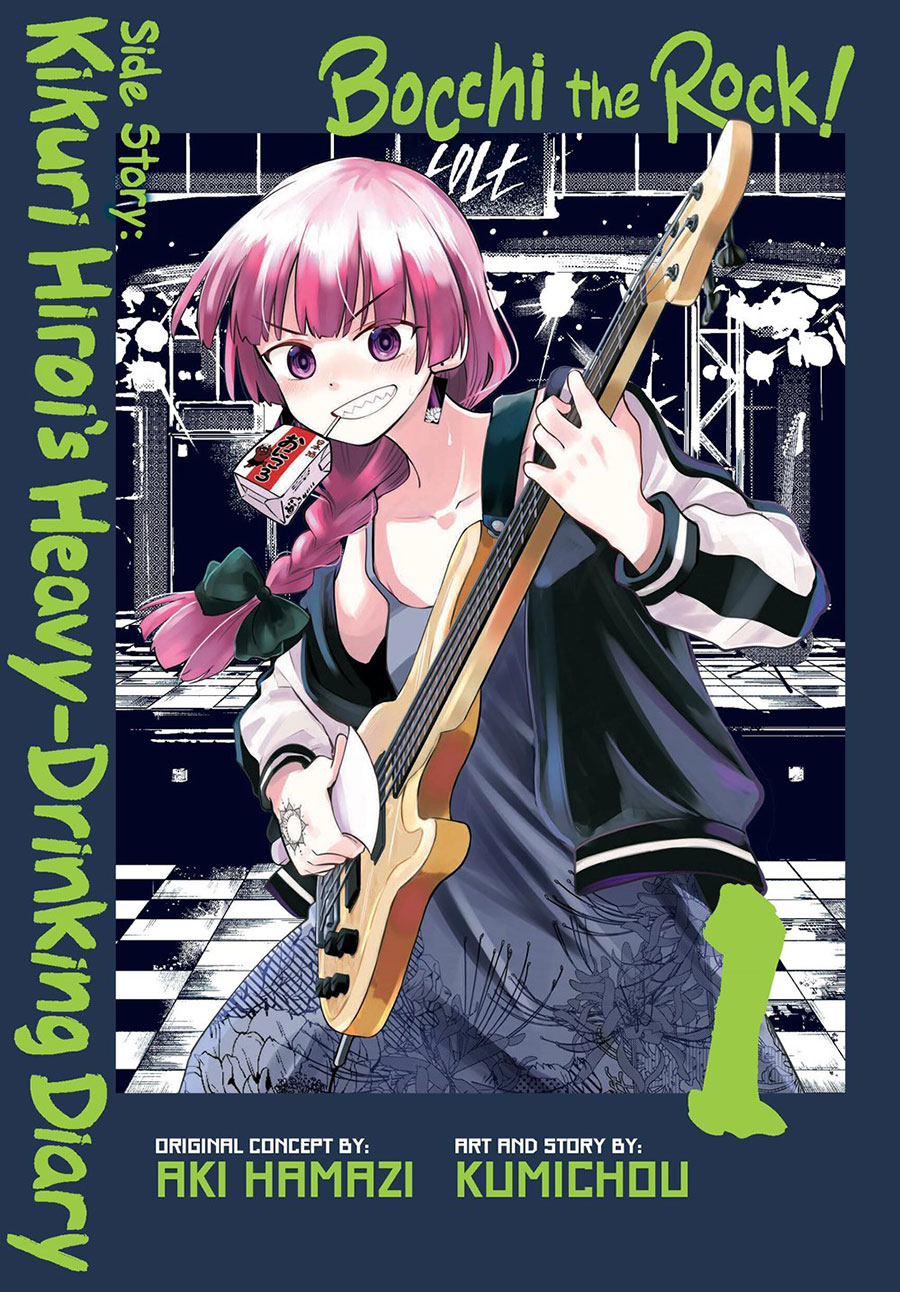 Bocchi The Rock Side Story Kikuri Hirois Heavy-Drinking Diary Vol 1 GN