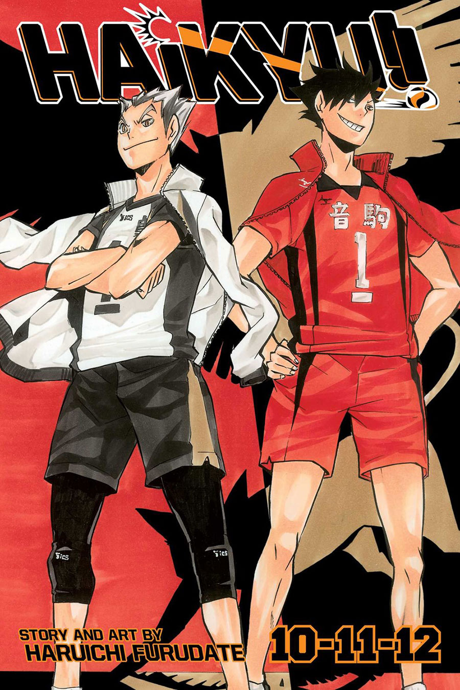 Haikyu 3-In-1 Edition Vols 10 - 11 - 12 TP