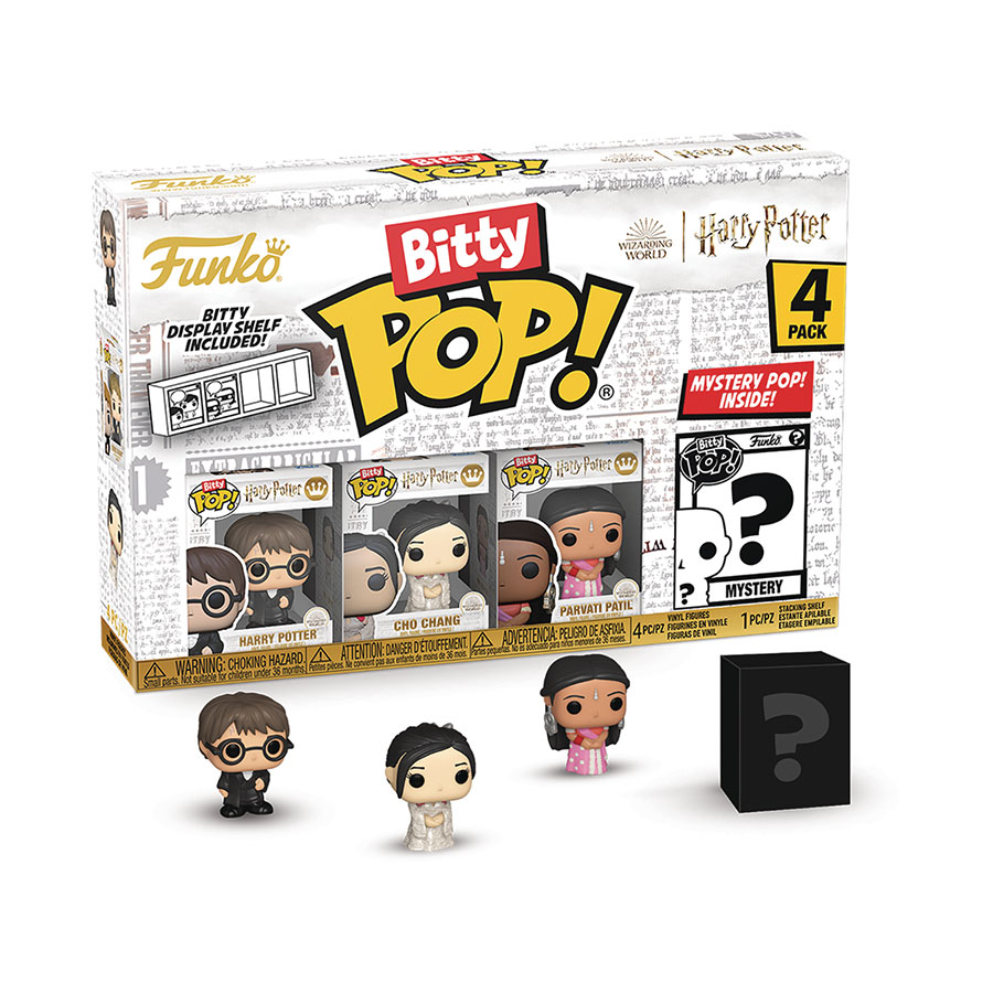 Bitty POP Harry Potter And The Goblet Of Fire 4-Pack Mini Figure Set - Harry Potter