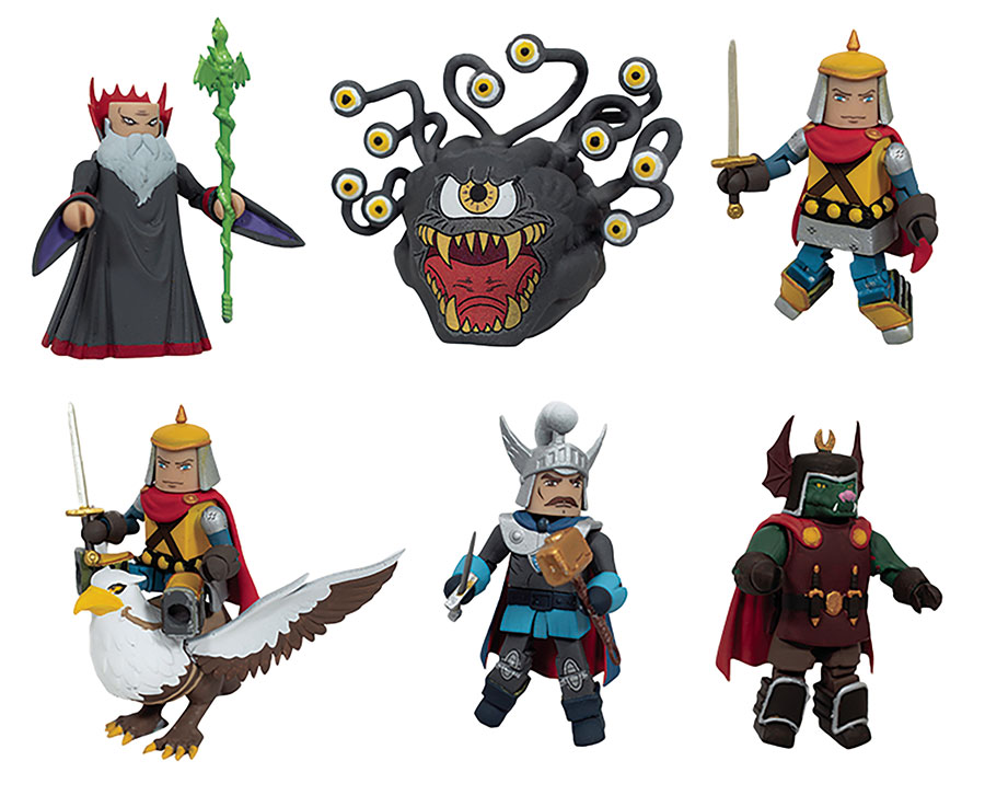 Dungeons & Dragons Animated Minimates Series 3 Deluxe Box Set