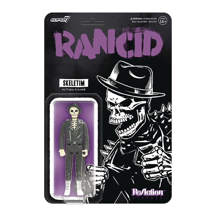 Rancid ReAction Figure Wave 5 - Skeletim Time Bomb