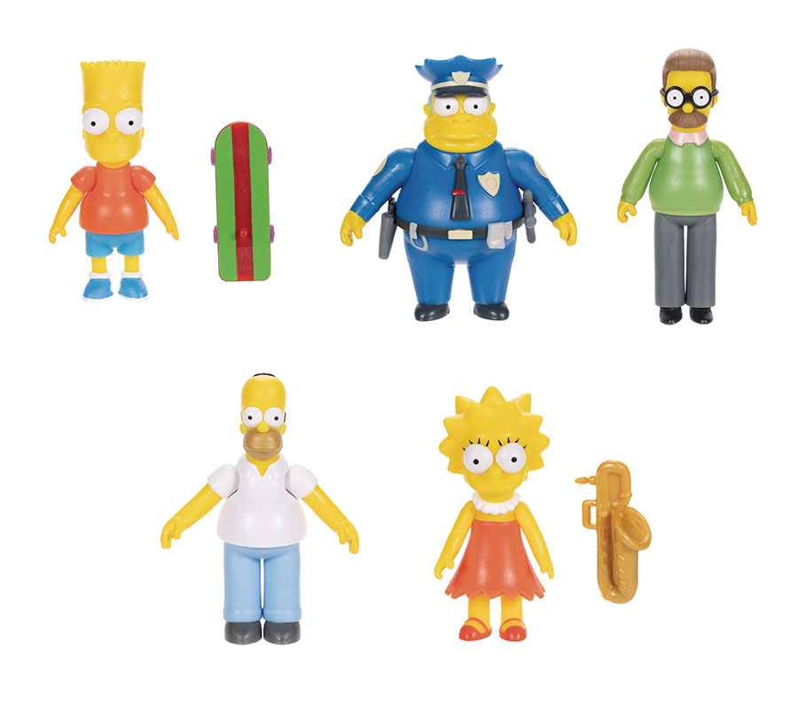 Simpsons 2.5-Inch Scale Action Figure Wave 1 Assortment Case