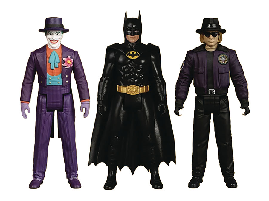 Batman (1989) 5 Point Deluxe Action Figure 3-Piece Assortment Case