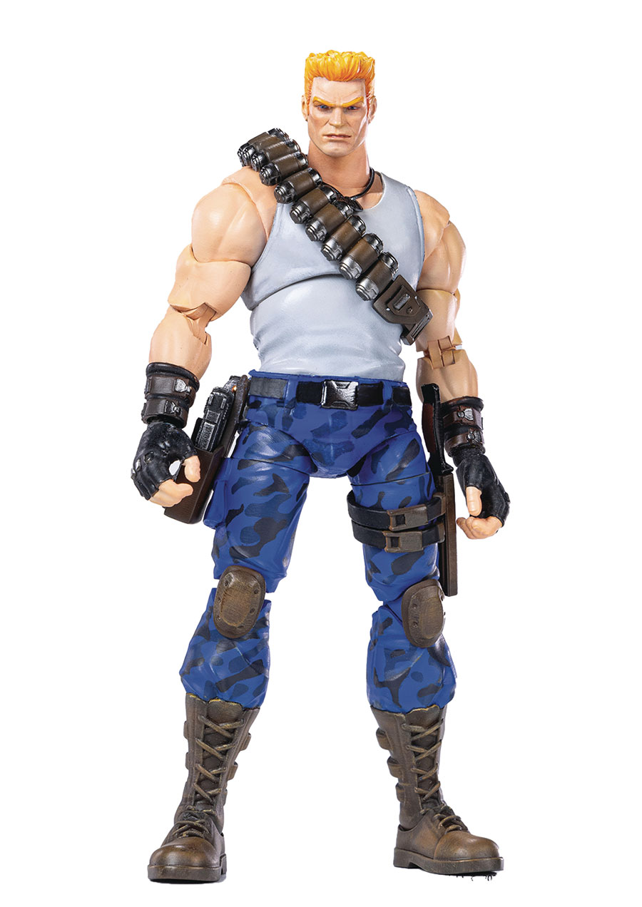 Contra Operation Galuga Bill Rizer Exquisite Basic Previews Exclusive 1/12 Scale Action Figure