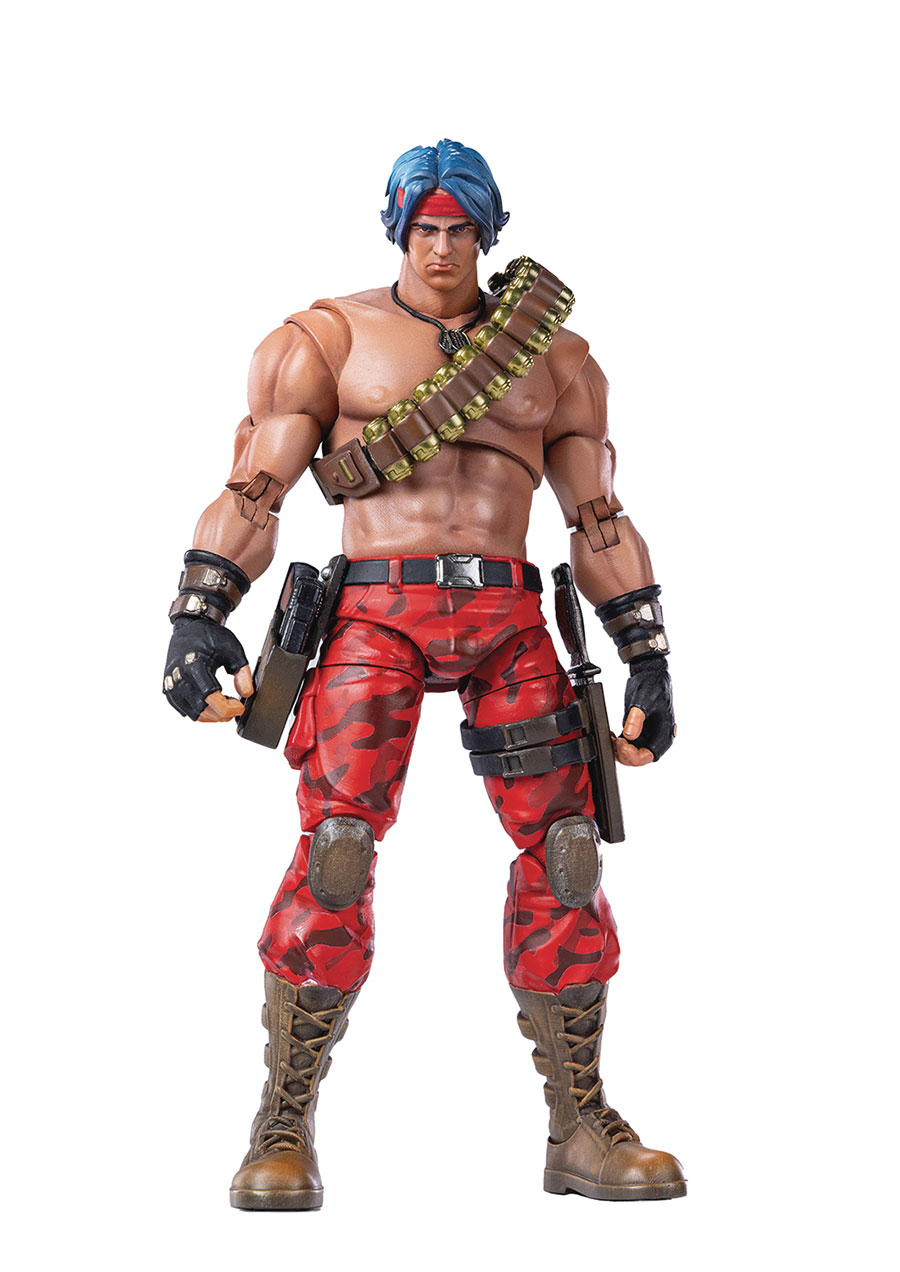 Contra Operation Galuga Lance Bean Exquisite Basic Previews Exclusive 1/12 Scale Action Figure