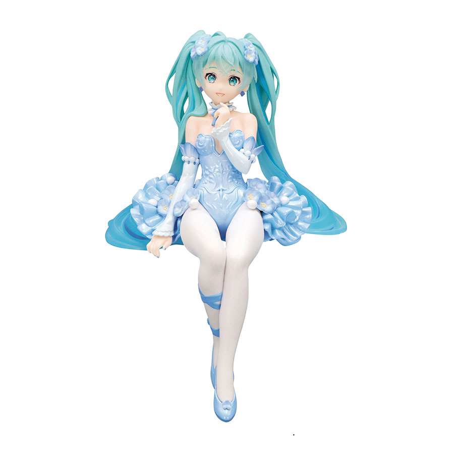 Hatsune Miku Noodle Stopper Figure - Flower Fairy Nemophila Blue