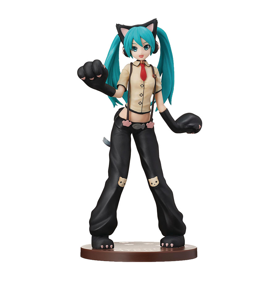 Hatsune Miku Project Diva Arcade Hatsune Miku (Kitty Cat) Super Premium Figure