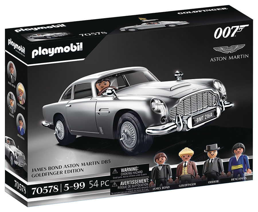 Playmobil James Bond Aston Martin DB5 (Goldfinger) Set