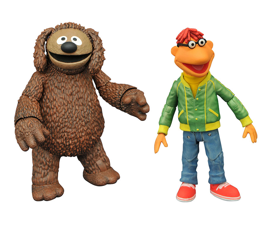 Muppets Best Of Series 1 Action Figure - Scooter & Rowlf