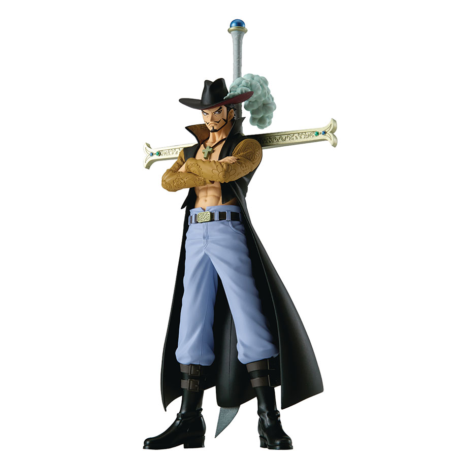 One Piece DXF Grandline Series Extra Dracule Mihawk Figure