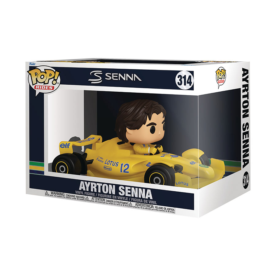 POP Rides Deluxe McLaren Ayrton Senna Vinyl Figure