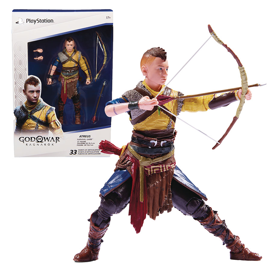 Playstation God Of War Ragnarok Atreus 6-Inch Action Figure