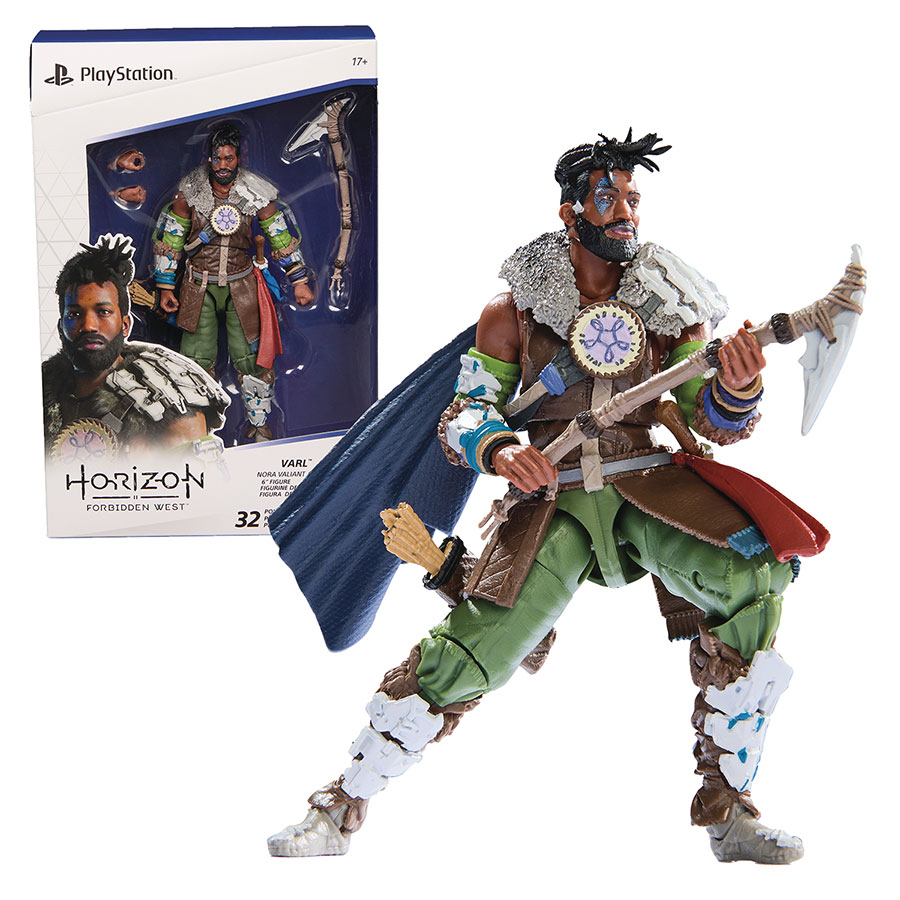Playstation Horizon Forbidden West Varl Nora (Valiant Armor) 6-Inch Action Figure