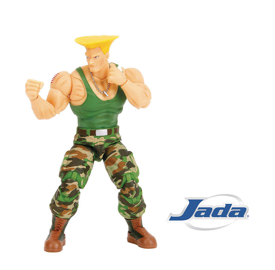 Street Fighter II Guile 6-Inch Action Figure