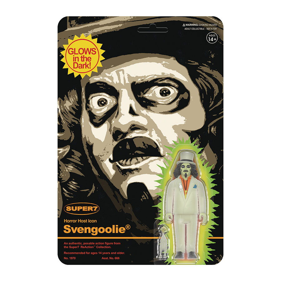 Svengoolie ReAction Figure Wave 3 - Svengoolie (Monster Glow)