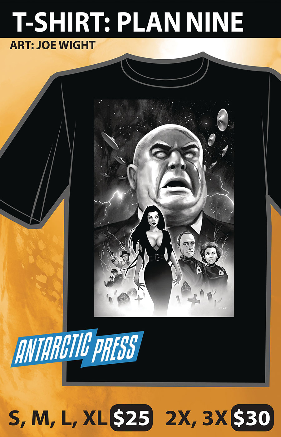 Plan 9 From Outer Space T-Shirt Large
