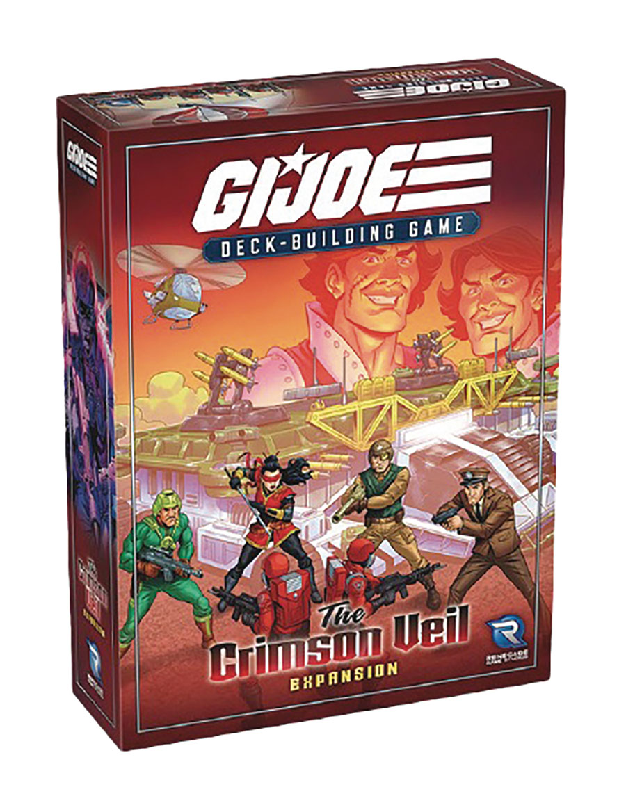 GI Joe Deck-Building Game The Crimson Veil Expansion