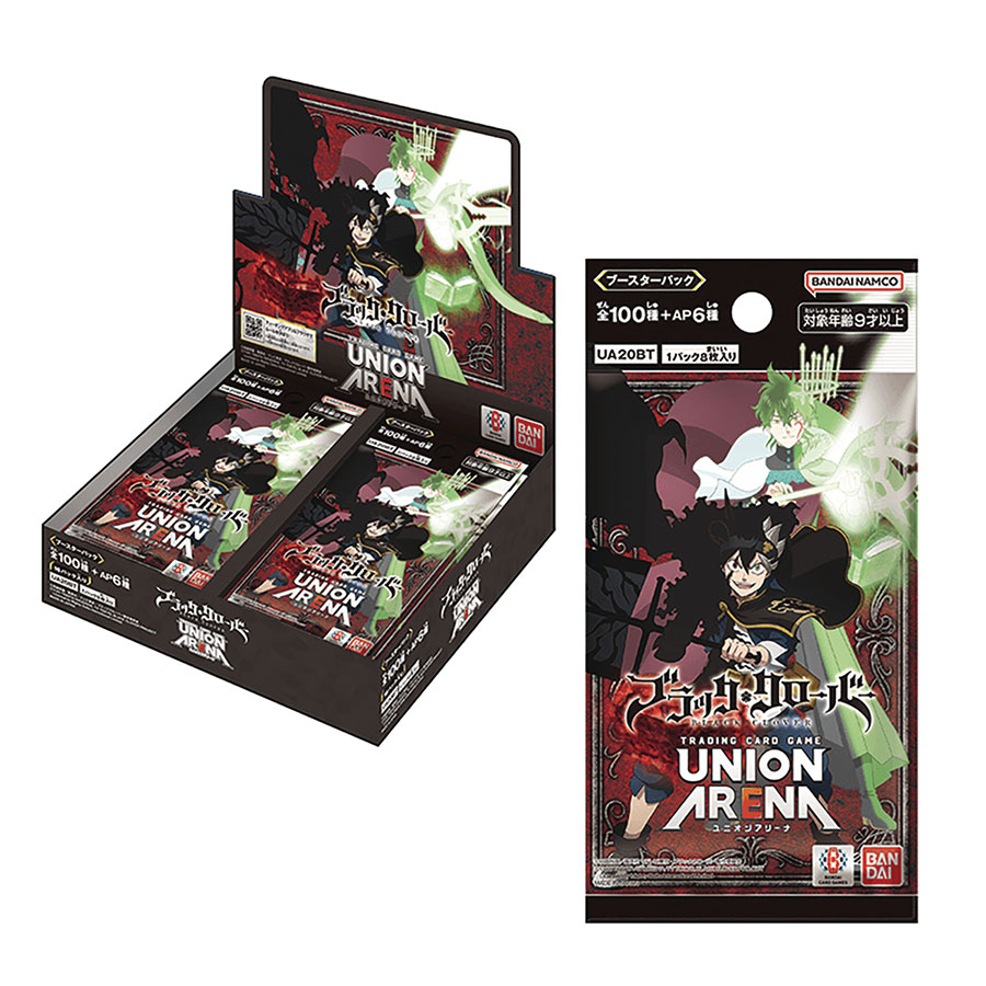 Union Arena Black Clover Starter Deck Display (6-Count) (UE08ST
