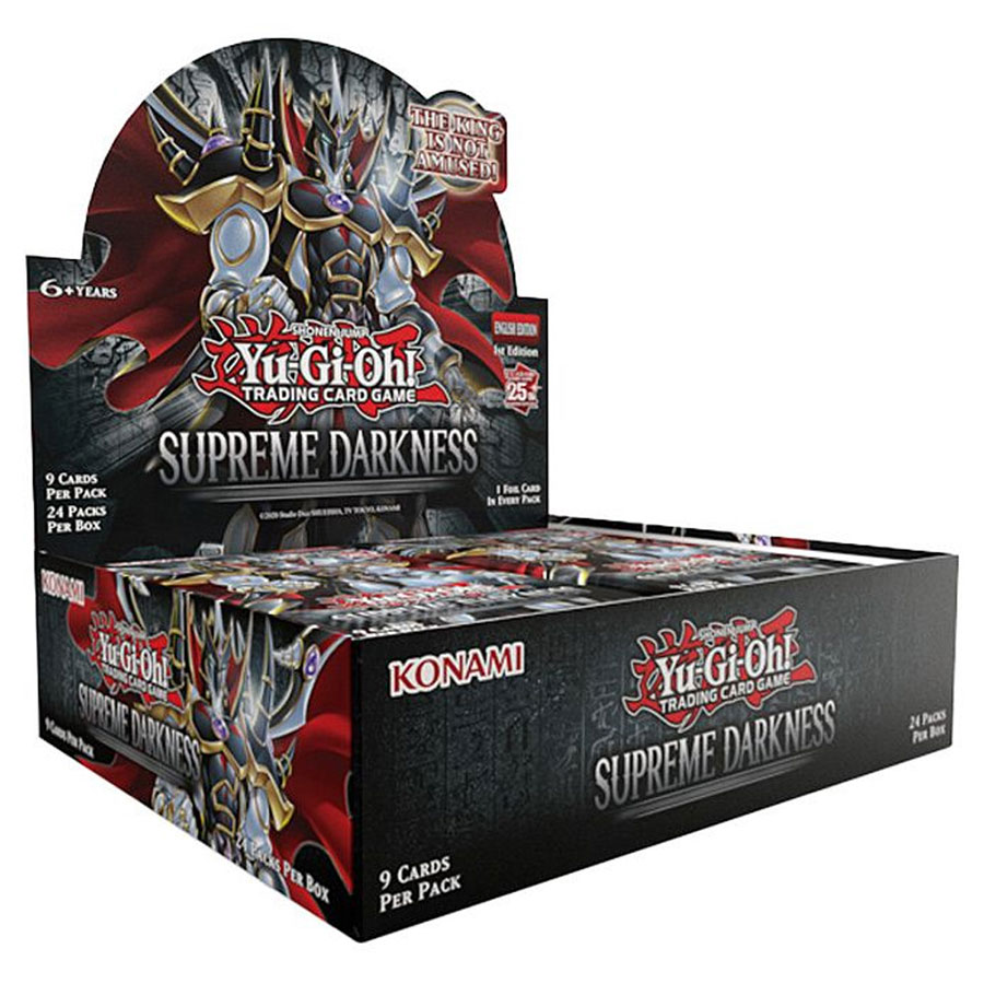 Yu-Gi-Oh Supreme Darkness Booster Display Box (24-Count)