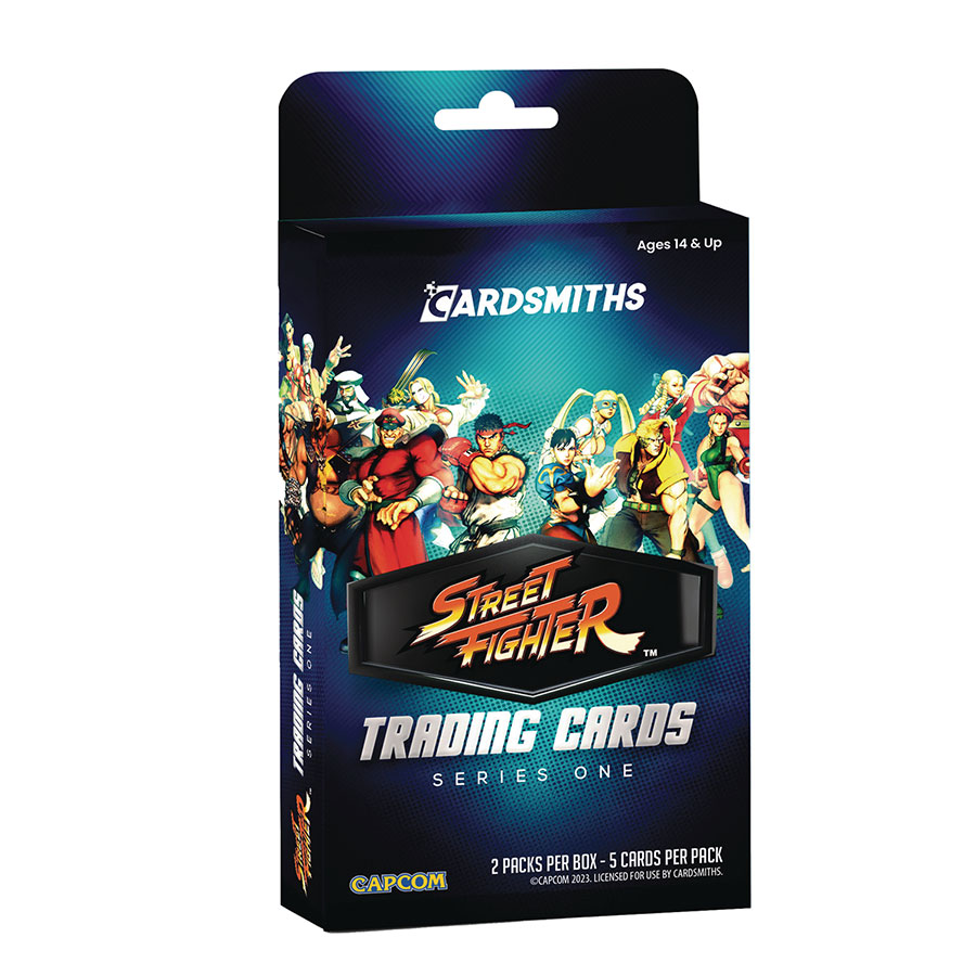 Cardsmiths Street Fighter Alpha Trading Cards Collector Box
