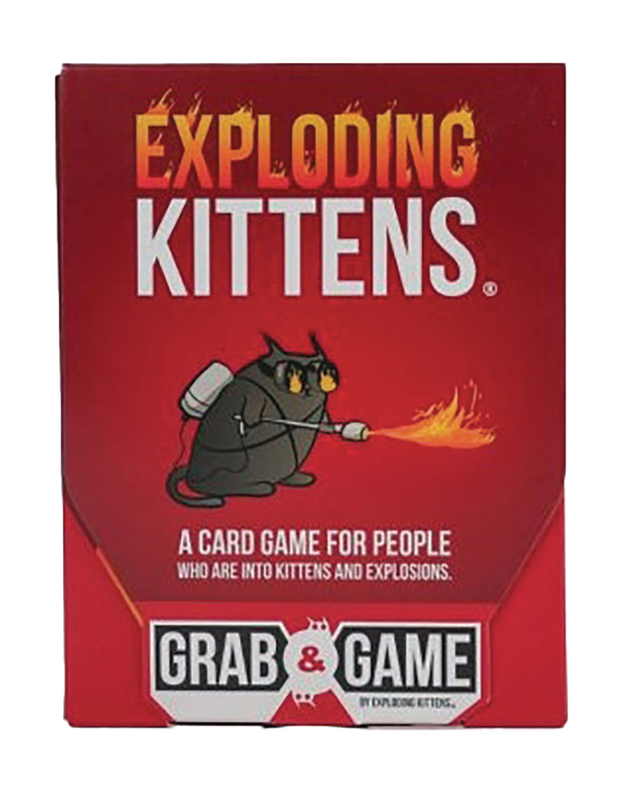 Grab & Game Exploding Kittens Travel Edition