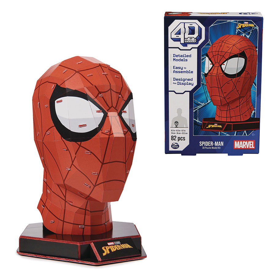 Puzz4D Marvel Spider-Man Mask Puzzle