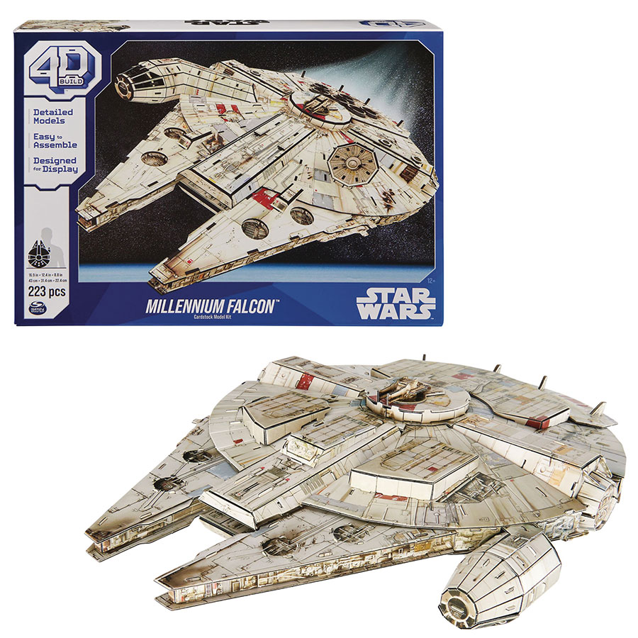 Puzz4D Star Wars Millennium Falcon Puzzle